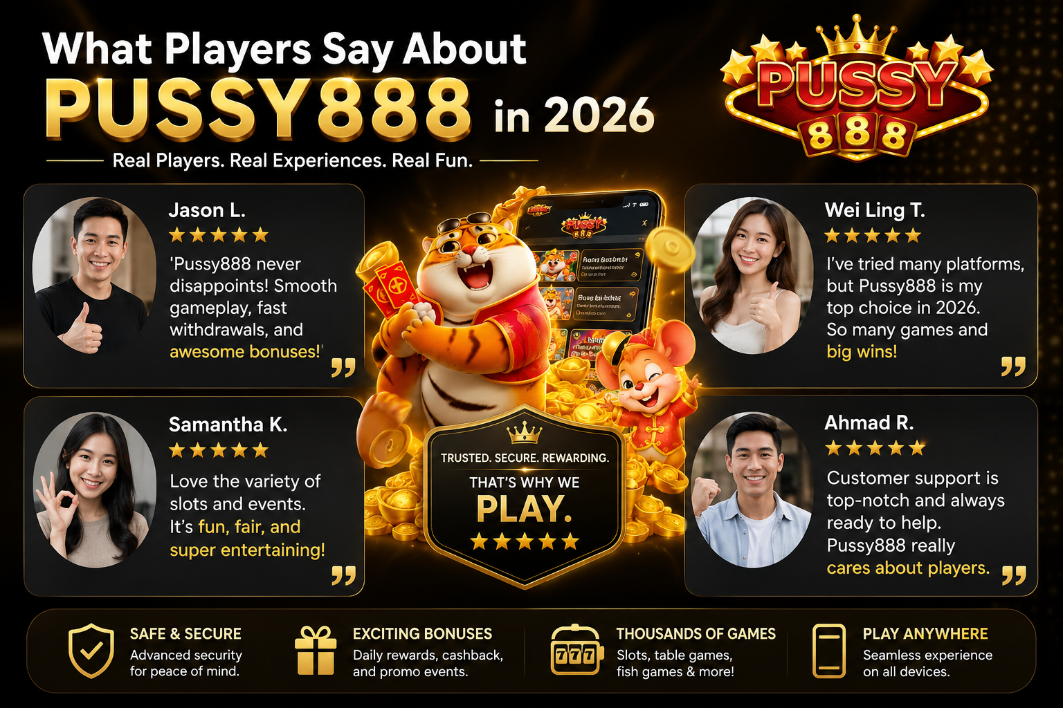 What Players Say About Pussy888 in 2026